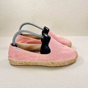 Soludos Dusty Rose Espadrille Slip On Shoes Womens Size 9 Flats